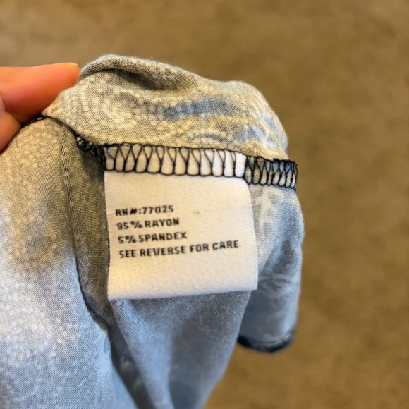 Liz Lange Women’s Black and White Patterned Maxi Dress Size PL - Picture 11 of 11